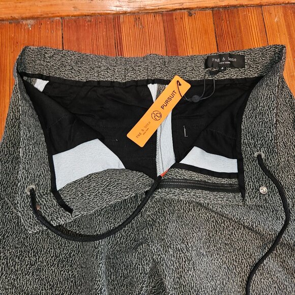 RAG & BONE PURSUIT ZANDER TRACK PANT GREY DRIBBLE CAMO Men’s Size S - Picture 4 of 8